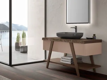 FRATINO FRA03 - Floor-standing wooden vanity unit by Gruppo Geromin - view 2